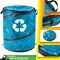 Wakeman Round Collapsible Trash Can, Blue, Polypropylene & 3.3S steel wire, 22 in 75-CMP1161 - alternate 8